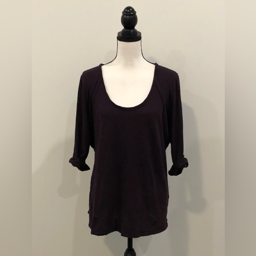Gap Rolled Sleeve Top